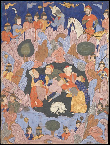 миниатюра в Коране.