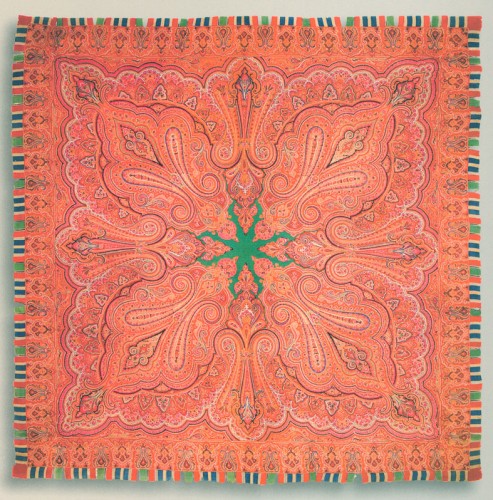 Павловопосадские шали, стр.58. Шаль 1899г. 164х160