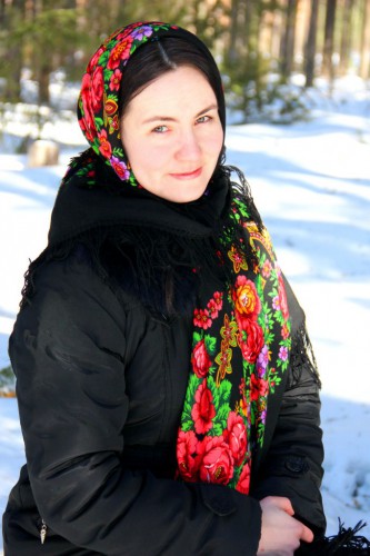 Русская красавица!