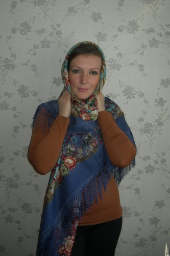 На голове платки не ношу, - не умею