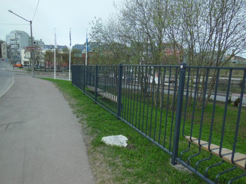 Интересная скамейка