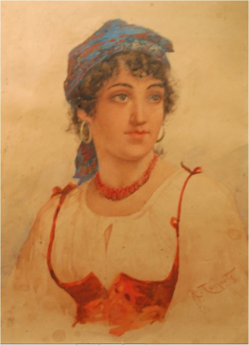 Ramon Tusquets i Maignon (Barcelona 1838 - Roma, 1904)30 cm x 21 cm