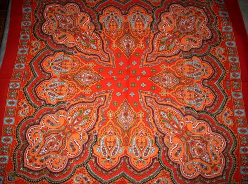 Искорка 1077-3 шерсть 89х89 (оверлок) автор Ирина Дадонова