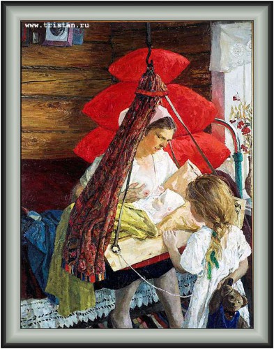 Аркадий Пластов &quot;Мама&quot;. 1940 год.