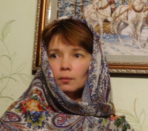 Не знаю, что с моим лицом, я себя просто не узнала:)))