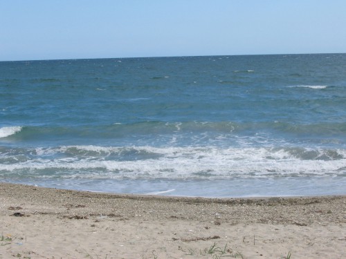 Барашки на море - предвестники шторма.
