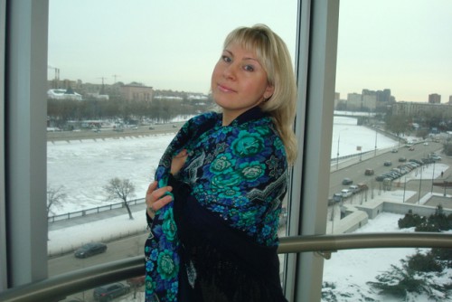 Русская красавица в Доме музыки