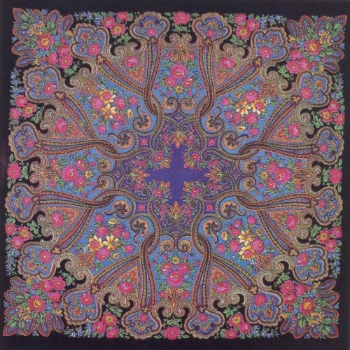 Регунова Е.А. Шаль &quot;Юбилейная&quot;. 1975 год.