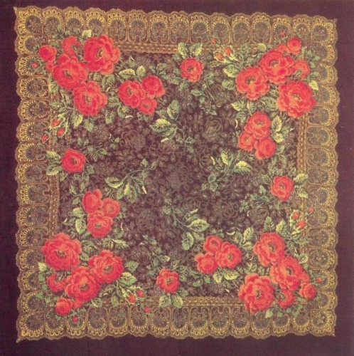 Ольшевская З.А. Шаль &quot;Кармен-сюита&quot;. 1982 год