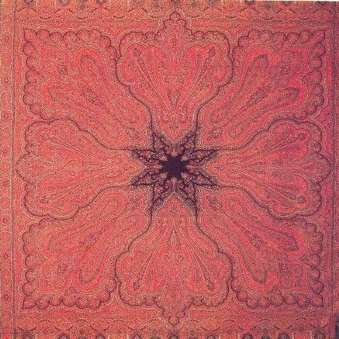 Шаль. 1880 год.