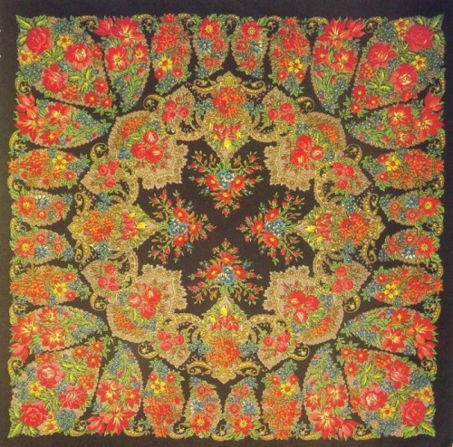 Регунова Е.А. Шаль &quot;Галина&quot;. 1979 год