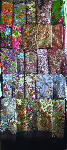 25 уплотнённых шалей