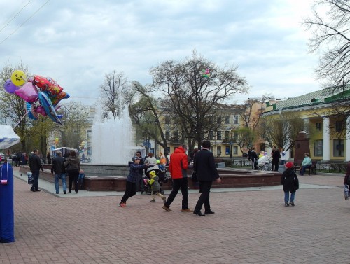 Фонтан у Гостиного Двора.