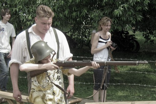 1914 - Военные лагеря. Курс молодого бойца.
